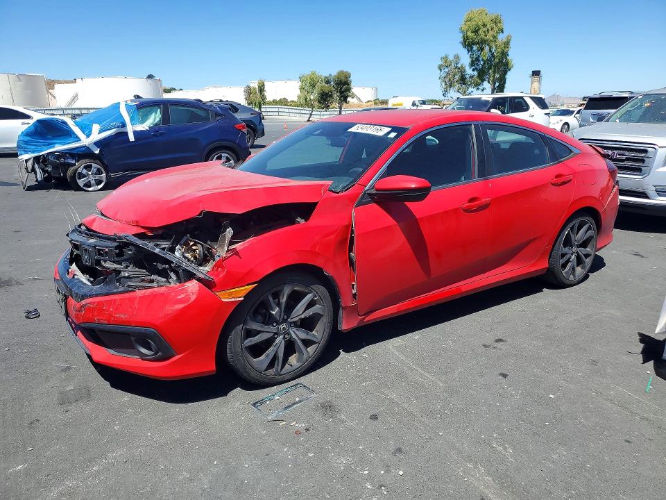 HONDA CIVIC 2020 with VIN 2HGFC2F85LH515409 - Photo from auction