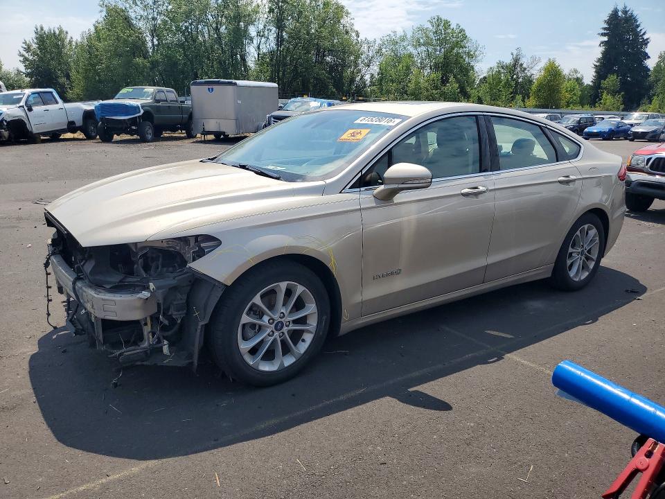 Photo 1 from auction – 2019 FORD FUSION with VIN 3FA6P0MU6KR236048