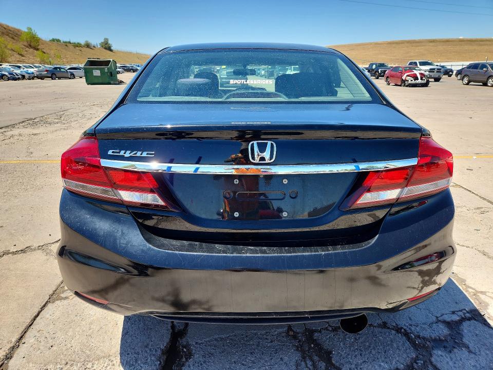 Photo 6 from auction – 2015 HONDA CIVIC with VIN 19XFB2F83FE252760