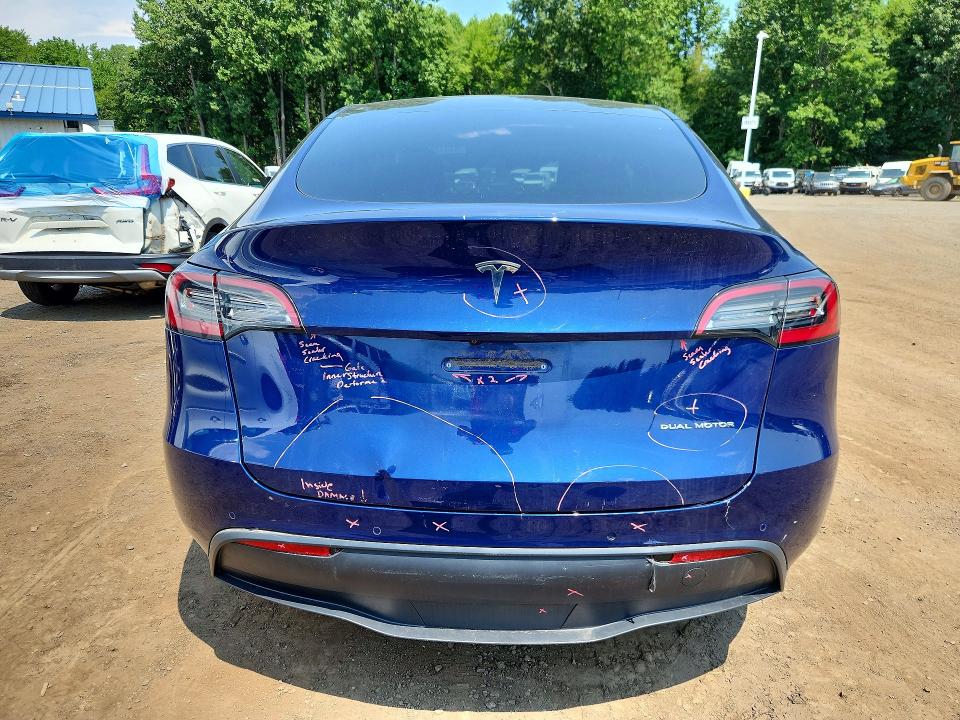 Photo 6 from auction – 2021 TESLA MODEL Y with VIN 5YJYGDEE1MF180154
