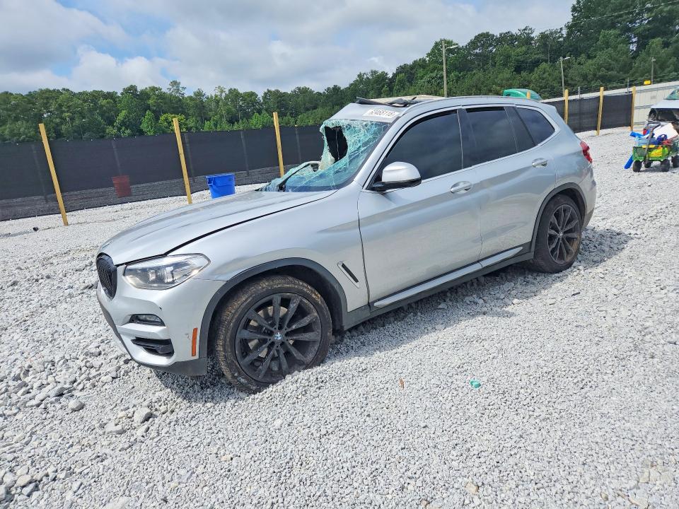 BMW X3 2020 with VIN 5UXTY3C06LLU70411 - Photo from auction
