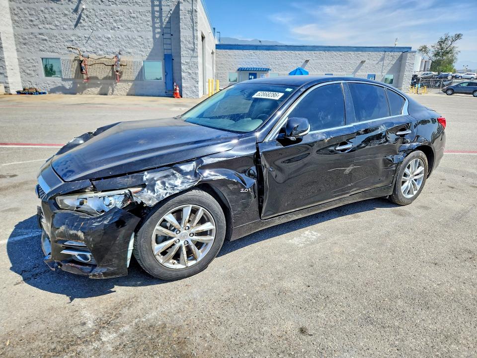 INFINITI Q50 2017 with VIN JN1CV7AP4HM642425 - Photo from auction