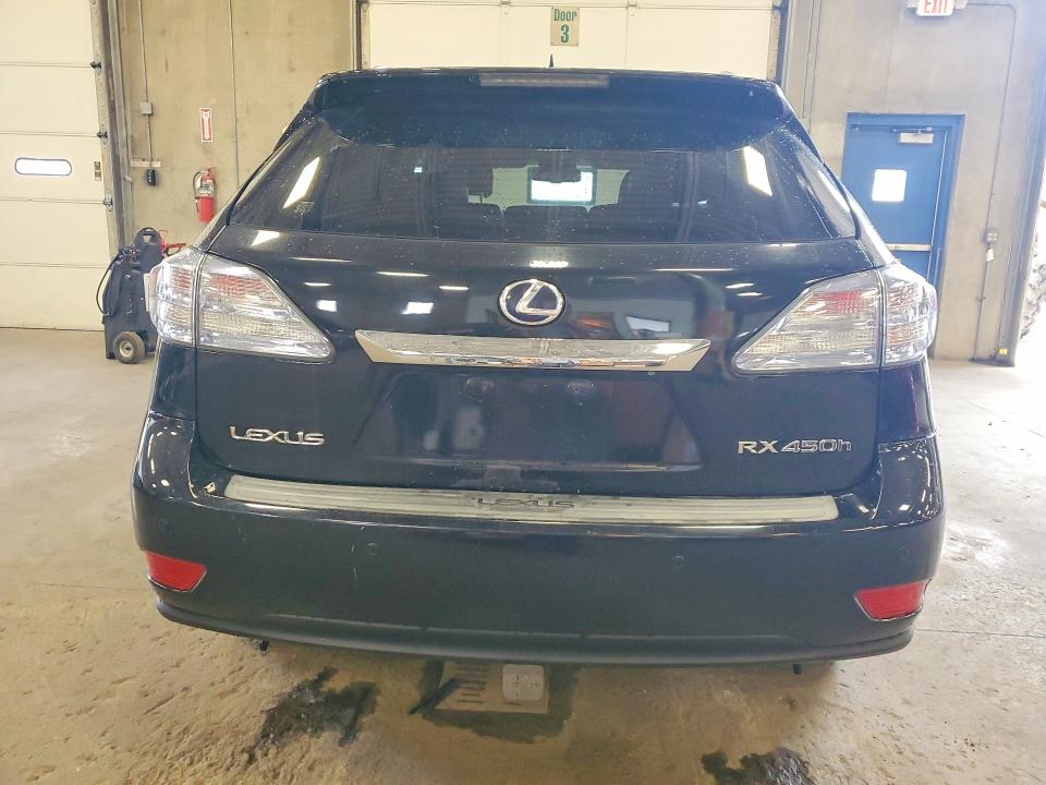 Photo 6 from auction – 2010 LEXUS RX with VIN JTJBC1BA1A2005352
