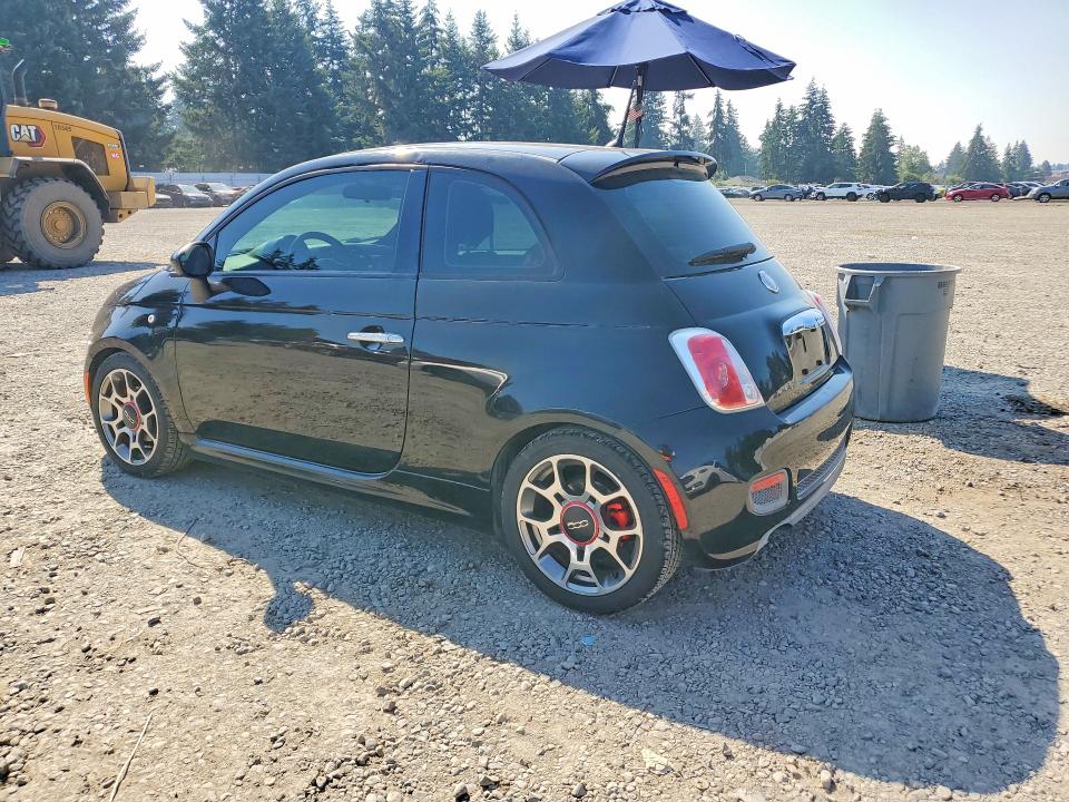 Photo 2 from auction – 2015 FIAT 500 with VIN 3C3CFFBR7FT500375