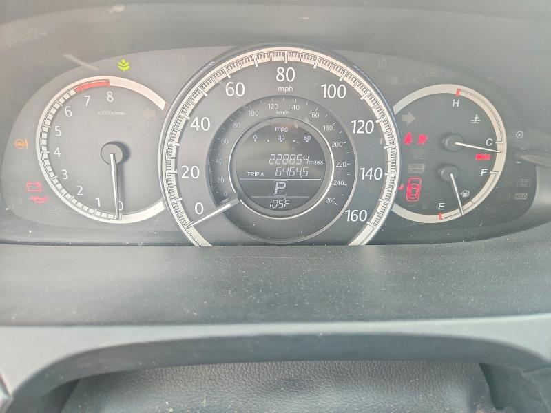 Photo 9 from auction – 2014 HONDA ACCORD with VIN 1HGCR2F3XEA268315