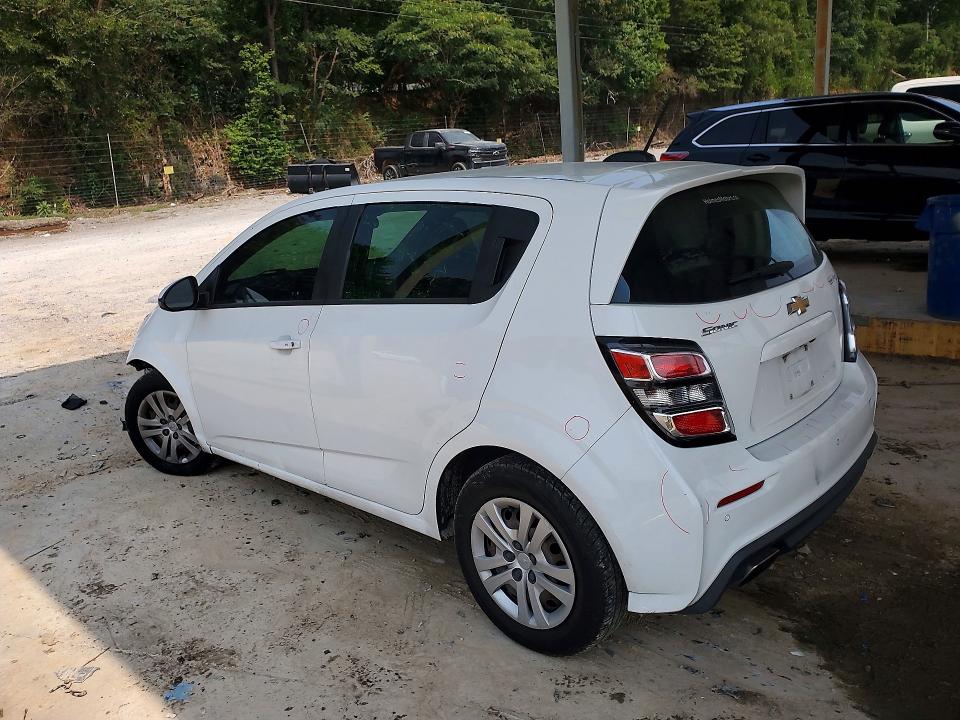Photo 2 from auction – 2019 CHEVROLET SONIC with VIN 1G1JG6SB8K4124930