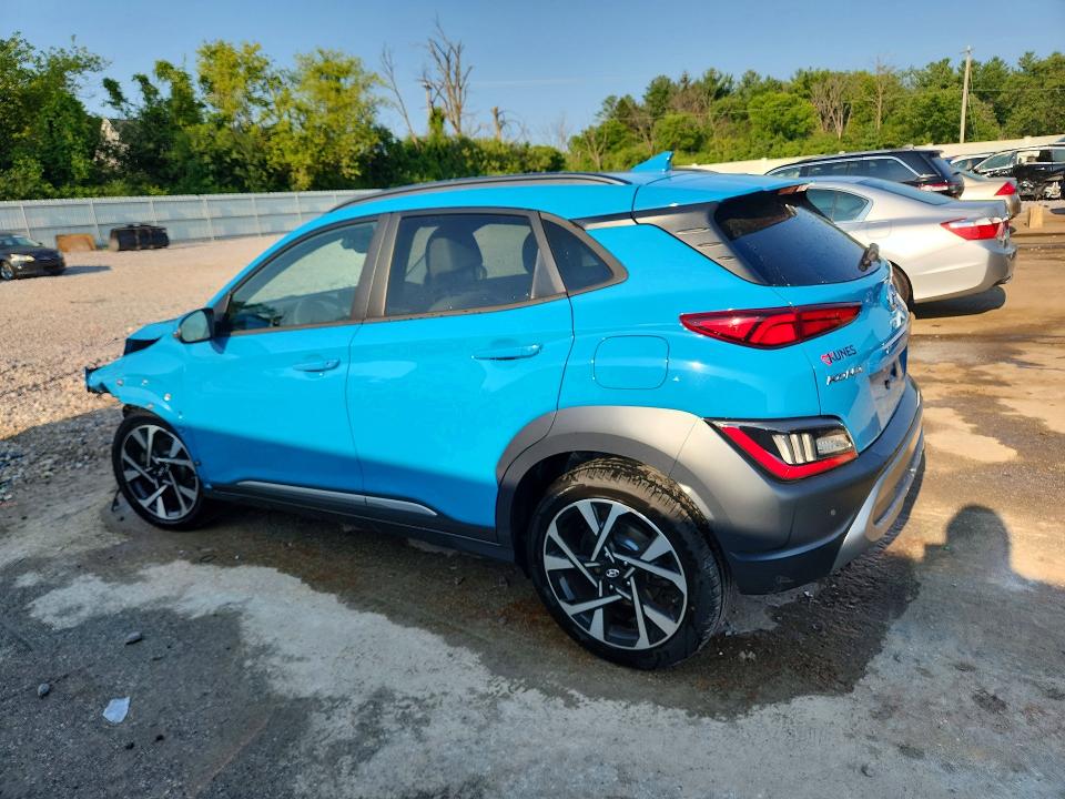 Photo 2 from auction – 2022 HYUNDAI KONA with VIN KM8K5CA31NU779764
