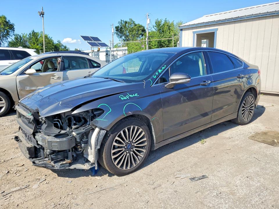 FORD FUSION 2017 with VIN 3FA6P0T91HR405933 - Photo from auction