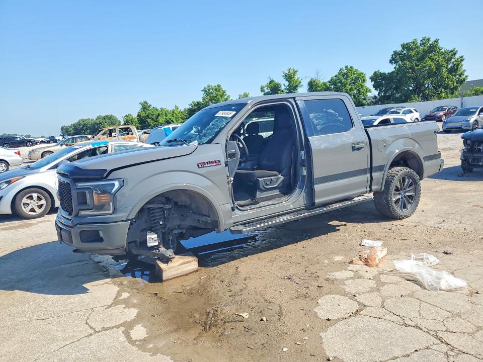 FORD F150 2018 with VIN 1FTEW1EG9JFB45293 - Photo from auction