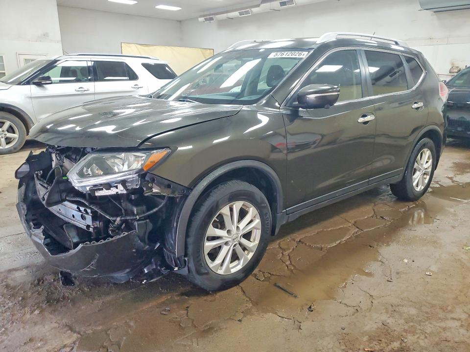 NISSAN ROGUE 2015 with VIN KNMAT2MV5FP503245 - Photo from auction