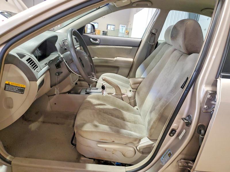Photo 7 from auction – 2007 HYUNDAI SONATA with VIN 5NPET46C17H288839