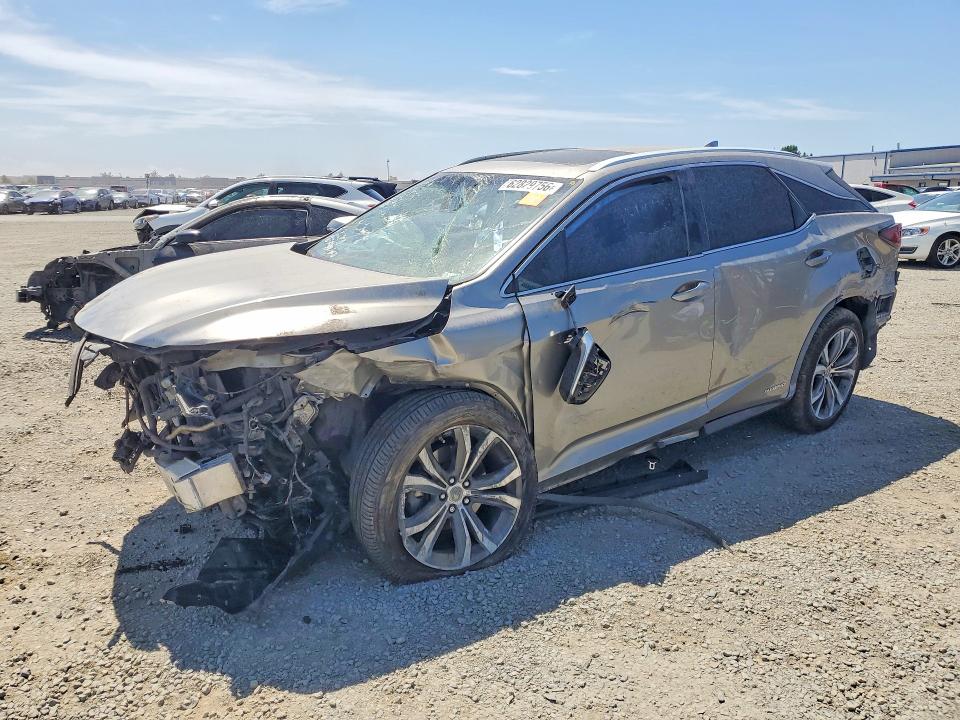 LEXUS RX 450H 2017 with VIN 2T2BGMCA5HC016126 - Photo from auction