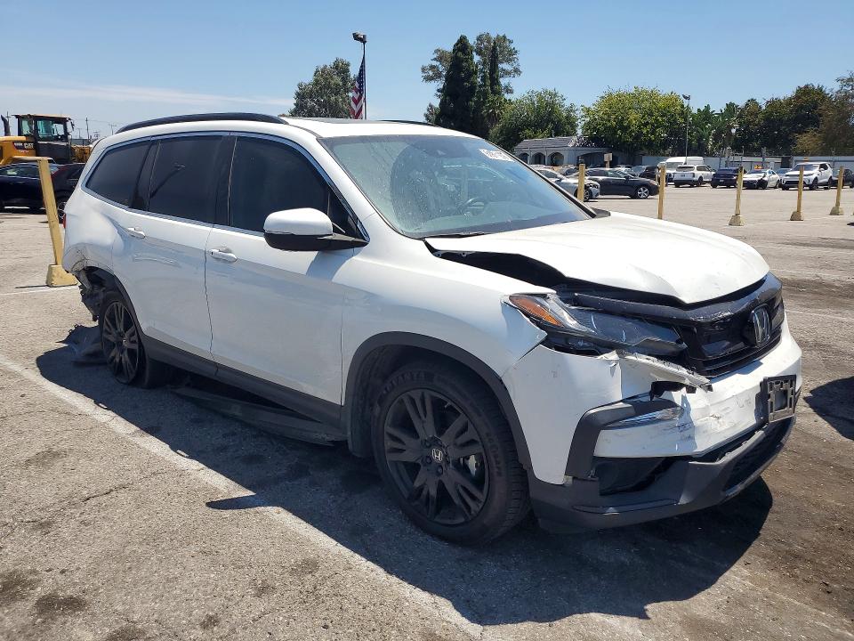 Photo 4 from auction – 2021 HONDA PILOT with VIN 5FNYF5H22MB030239