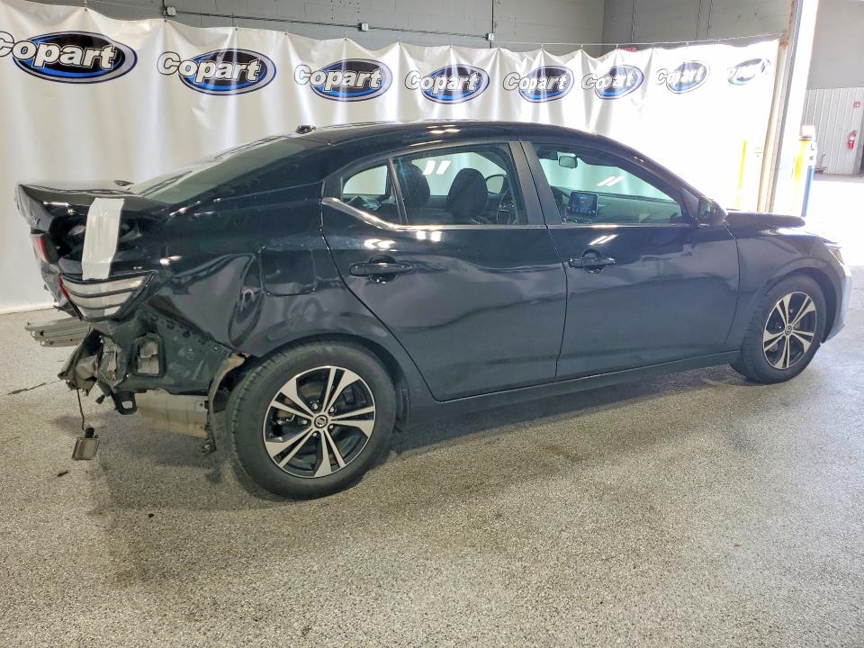 Photo 3 from auction – 2023 NISSAN SENTRA with VIN 3N1AB8CV8PY233552