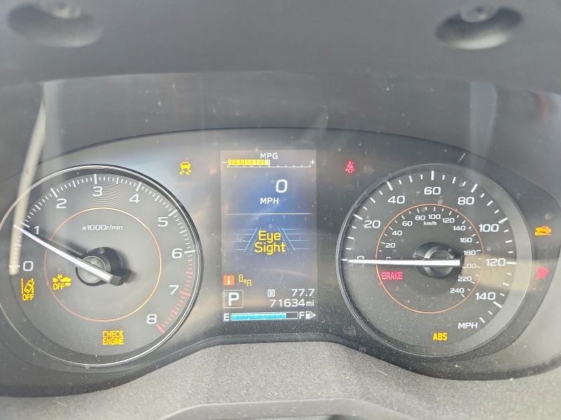 Photo 9 from auction – 2019 SUBARU CROSSTREK with VIN JF2GTAEC7KH317987