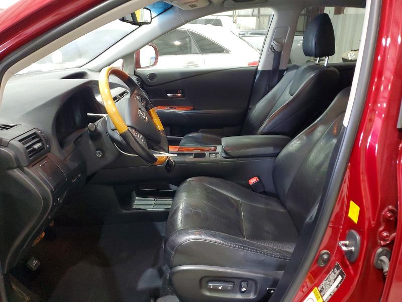 Photo 7 from auction – 2010 LEXUS RX with VIN 2T2BK1BAXAC067111