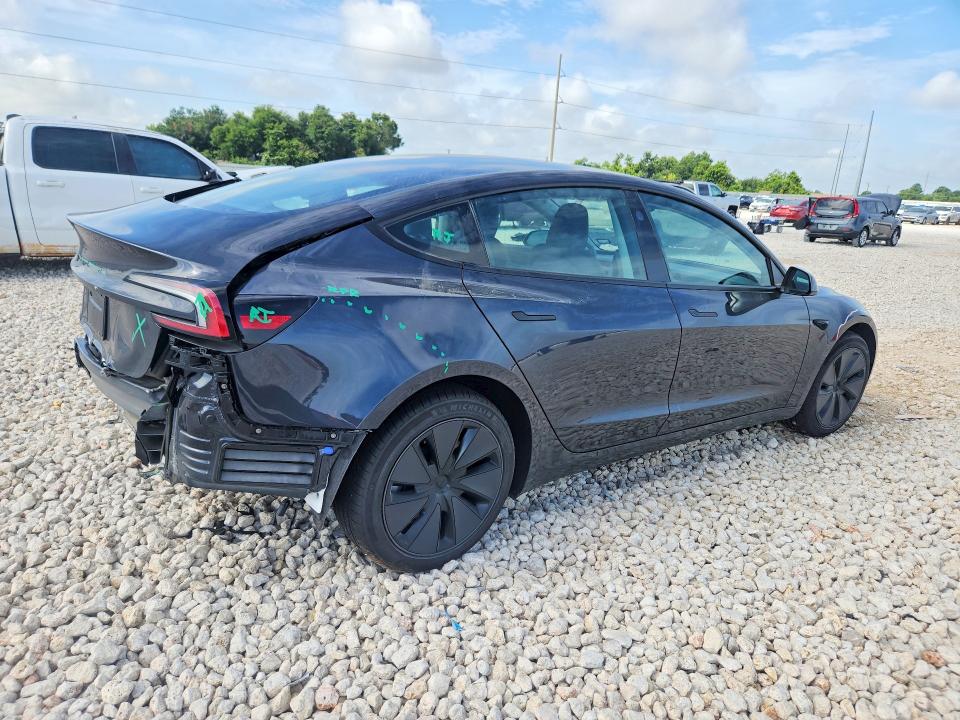 Photo 3 from auction – 2026 TESLA MODEL 3 with VIN 5YJ3E1EA7TF135570