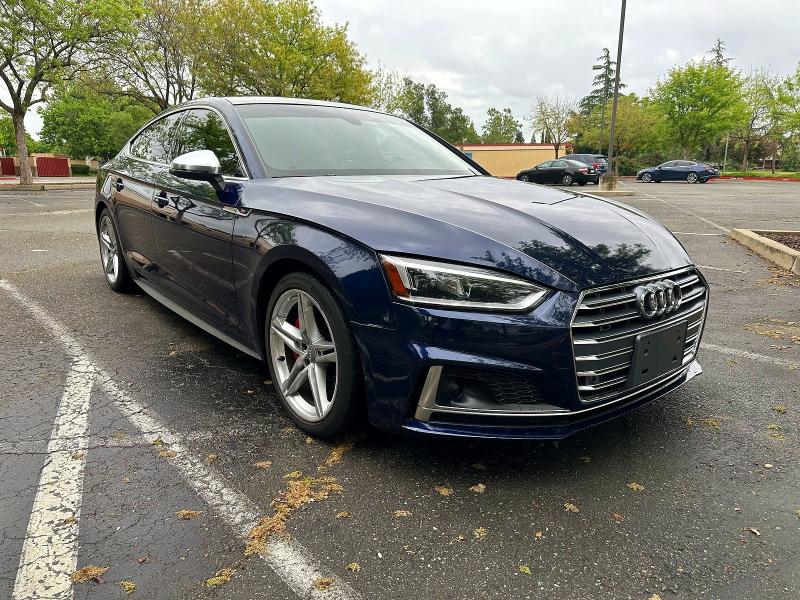 AUDI S5 2018 with VIN WAUC4CF51JA083954 - Photo from auction