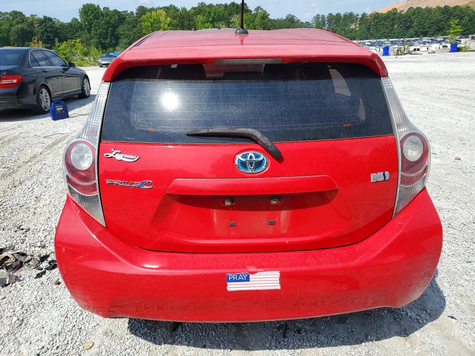 Photo 6 from auction – 2013 TOYOTA PRIUS C with VIN JTDKDTB30D1041637