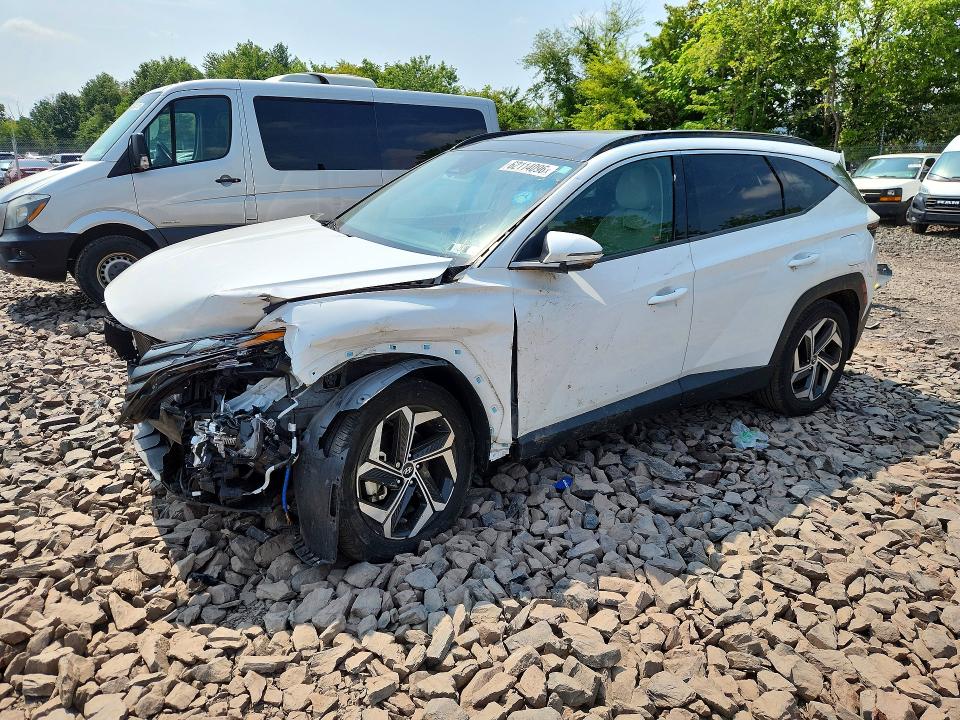 HYUNDAI TUCSON 2022 with VIN 5NMJECAE6NH069526 - Photo from auction