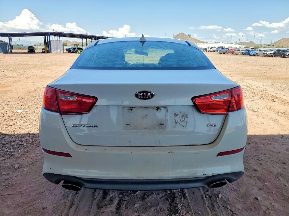 Photo 6 from auction – 2014 KIA OPTIMA with VIN 5XXGM4A70EG280370