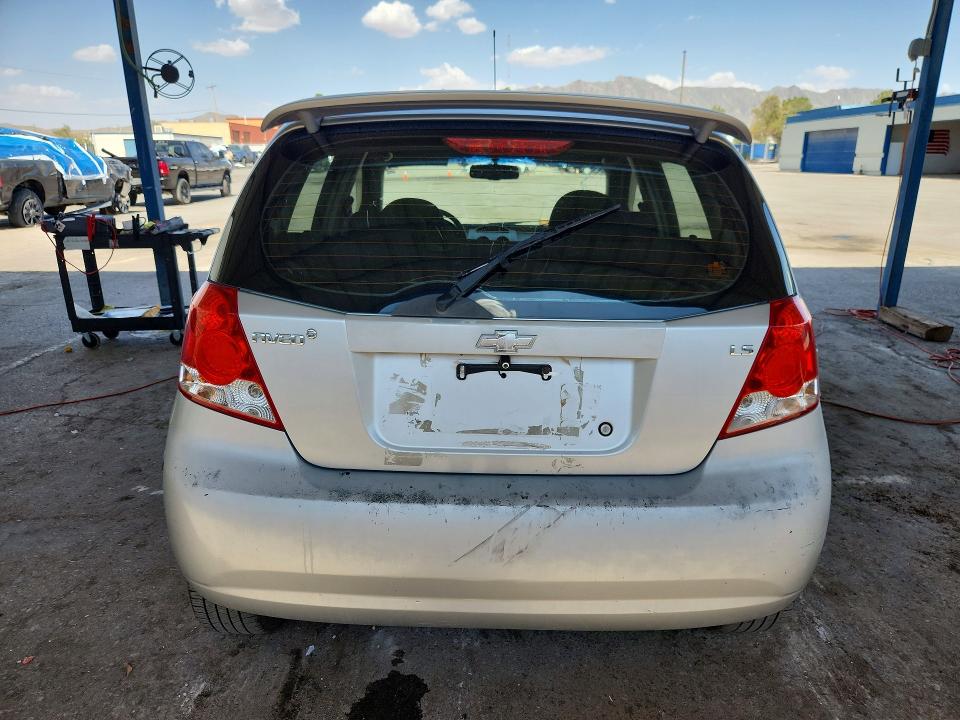 Photo 6 from auction – 2007 CHEVROLET AVEO with VIN KL1TD66687B706347