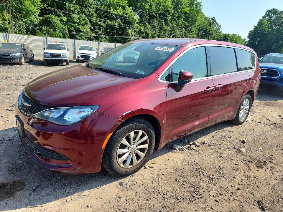 CHRYSLER PACIFICA 2017 with VIN 2C4RC1DG8HR521805 - Photo from auction