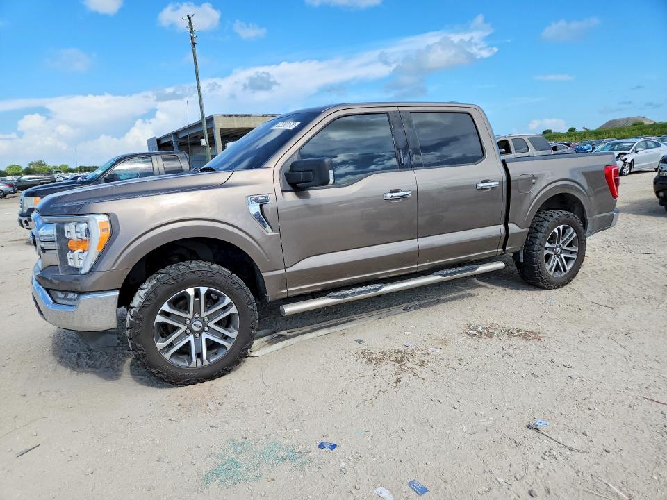 FORD F150 2021 with VIN 1FTEW1CP6MFB23811 - Photo from auction