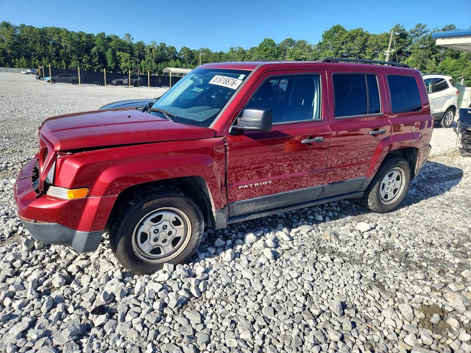 Photo 1 from auction – 2016 JEEP PATRIOT with VIN 1C4NJPBA8GD726225