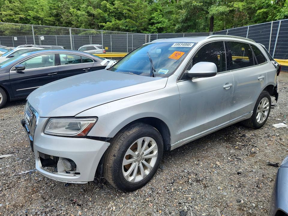AUDI Q5 2014 с VIN WA1LFAFP7EA033160 - Снимка от търг