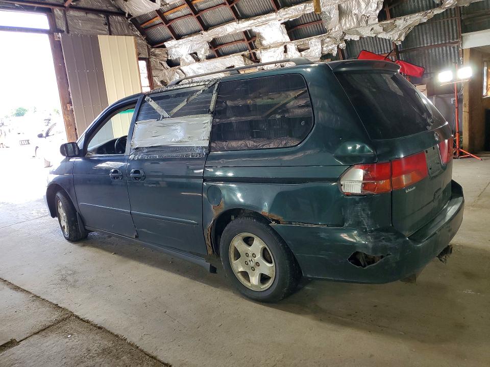 Снимка 2 от търг – 2001 HONDA ODYSSEY с VIN 2HKRL18641H585120