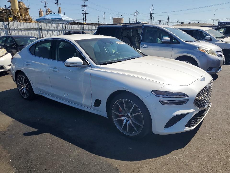 Photo 4 from auction – 2025 GENESIS G70 with VIN KMTG34SC2SU155666