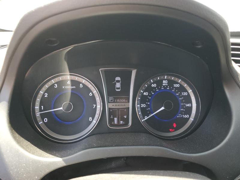 Photo 9 from auction – 2012 HYUNDAI AZERA with VIN KMHFH4JG3CA179456