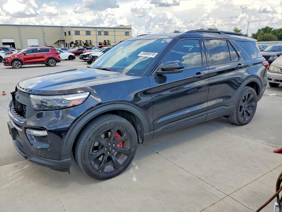 FORD EXPLORER 2023 with VIN 1FM5K8GC0PGA09082 - Photo from auction