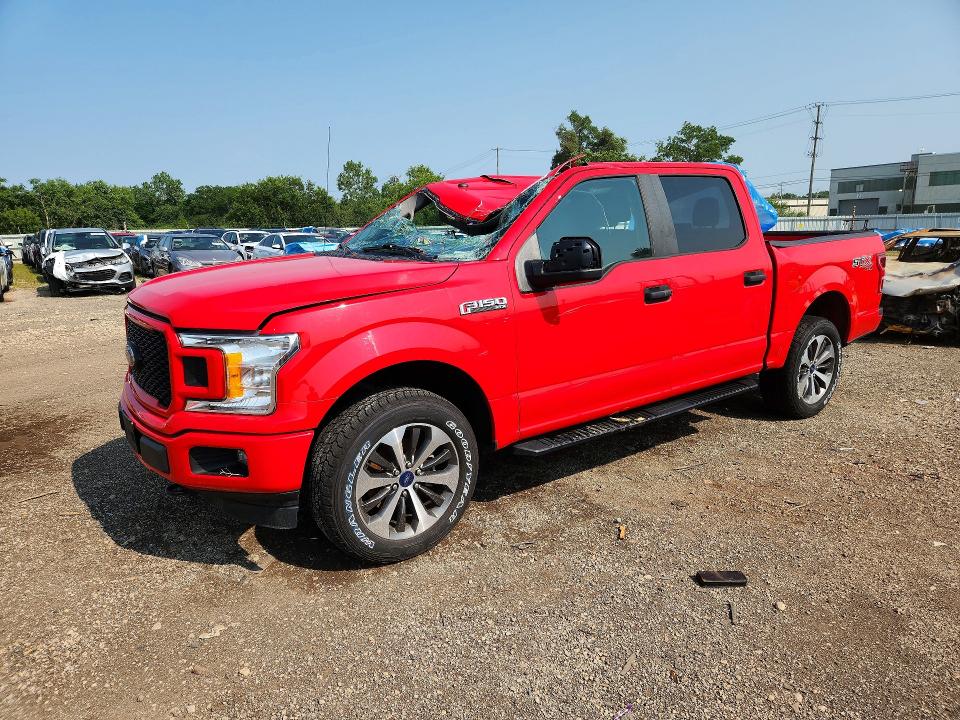 FORD F150 2019 with VIN 1FTEW1EP8KFC04271 - Photo from auction