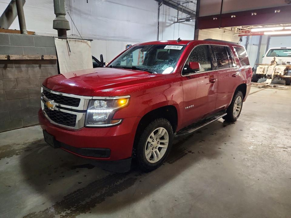 CHEVROLET TAHOE 2015 with VIN 1GNSKBKC2FR211525 - Photo from auction