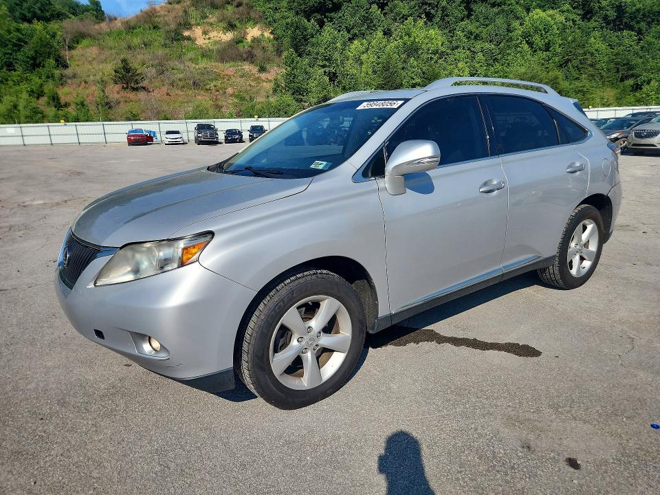 LEXUS RX 2010 with VIN 2T2BK1BA1AC042680 - Photo from auction