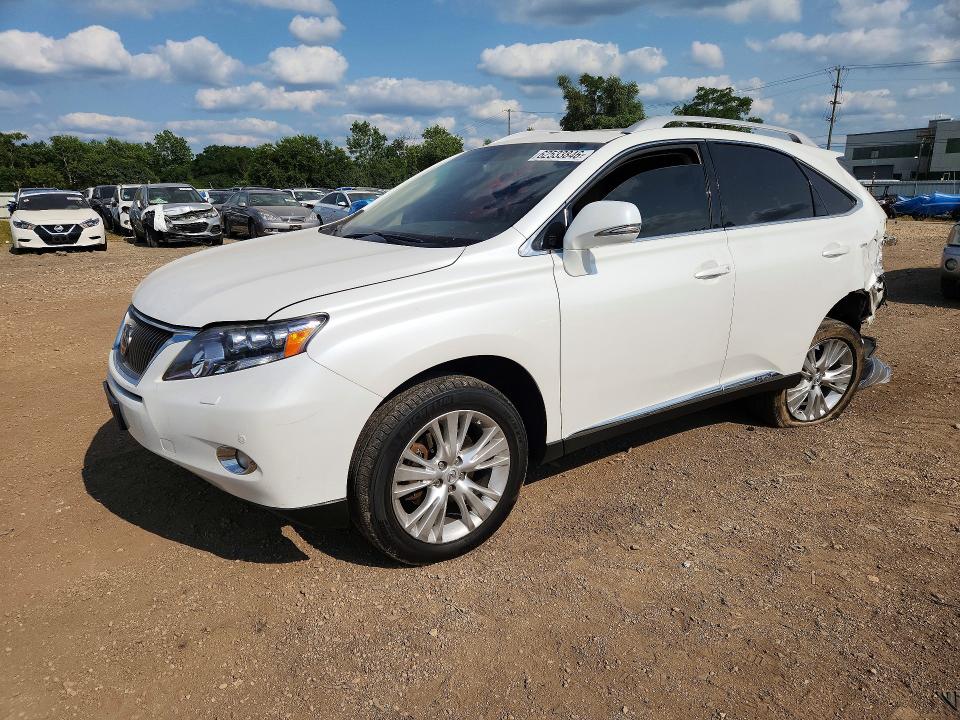 LEXUS RX 2010 with VIN JTJBC1BA2A2031636 - Photo from auction