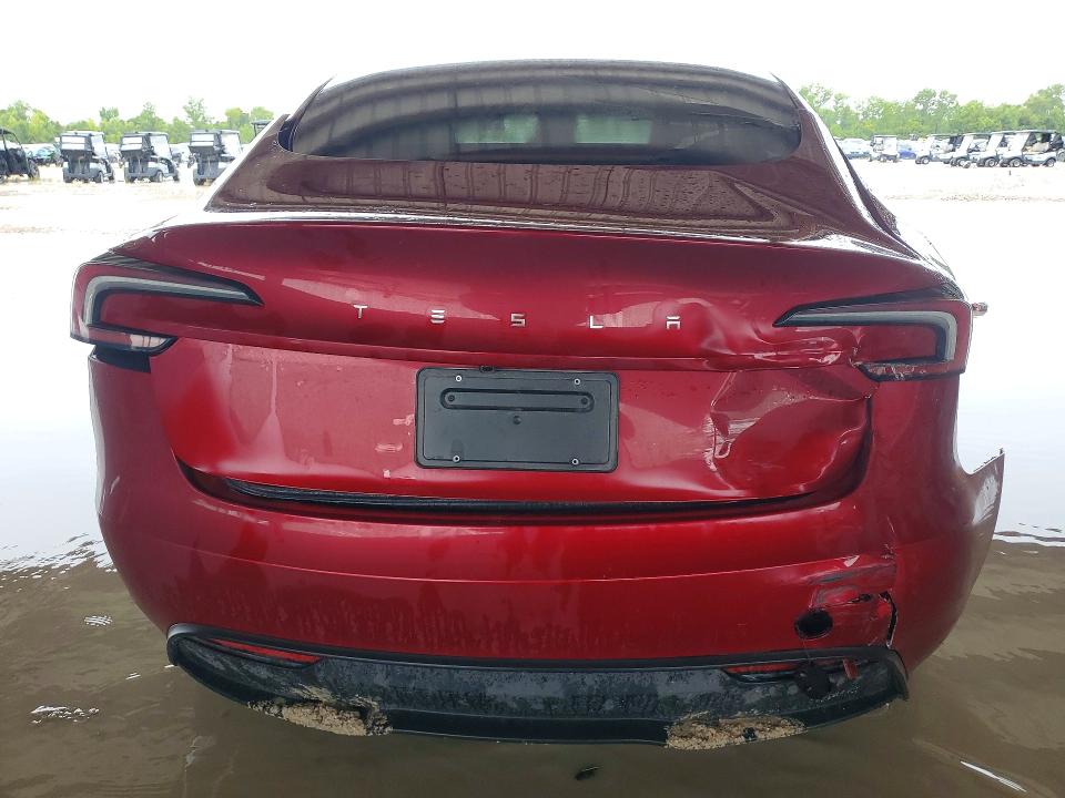 Photo 6 from auction – 2025 TESLA MODEL 3 with VIN 5YJ3E1EA3SF076614