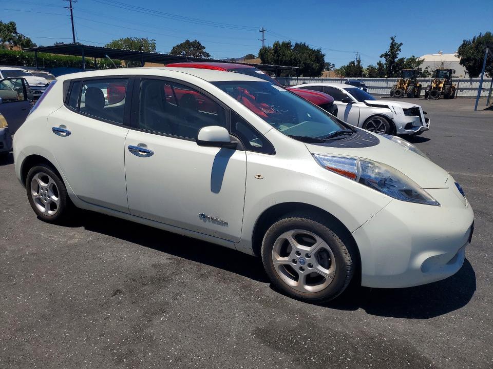 Photo 4 from auction – 2012 NISSAN LEAF with VIN JN1AZ0CP2CT021540