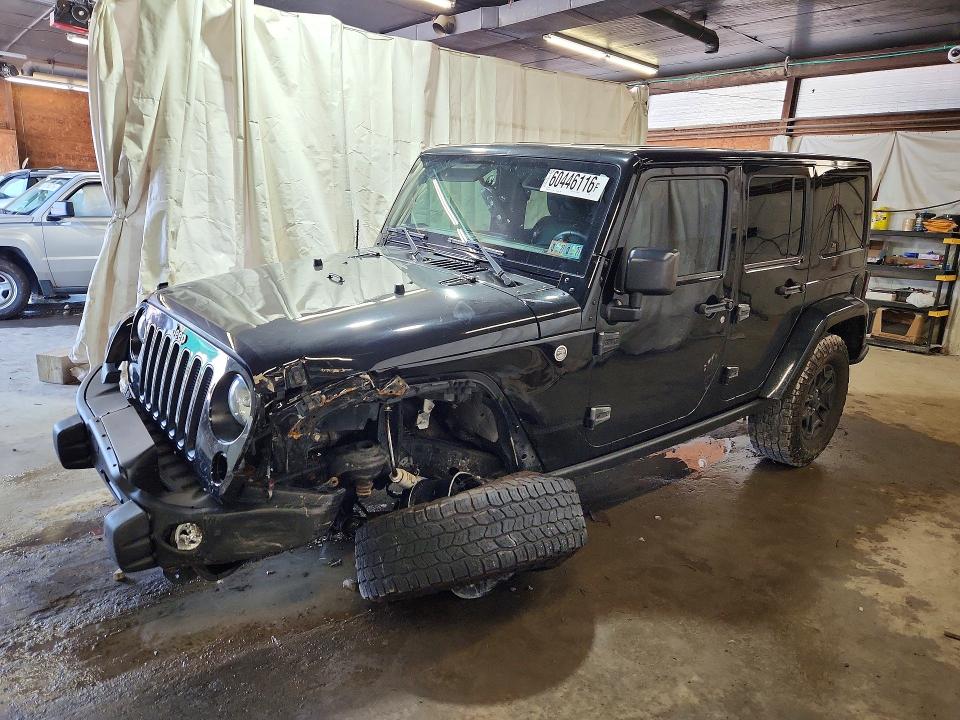 JEEP WGR 2D 4X4 RUBICON 2016 with VIN 1C4HJWEG5GL164300 - Photo from auction