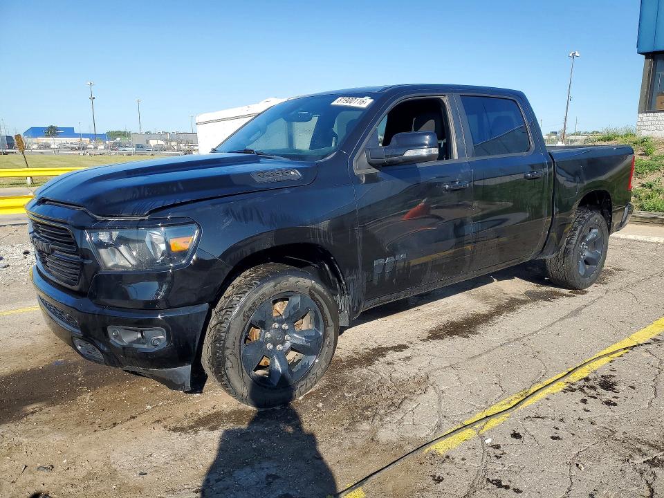 RAM 1500 2019 with VIN 1C6SRFFTXKN899319 - Photo from auction