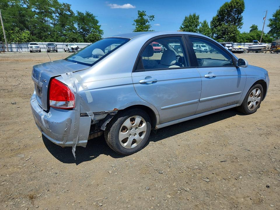 Photo 3 from auction – 2008 KIA SPECTRA with VIN KNAFE122585491144