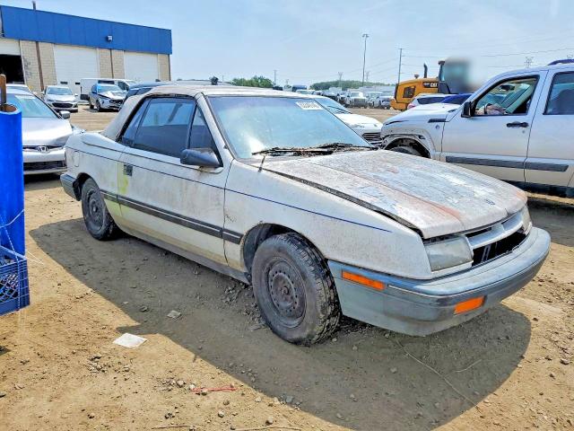 Photo 4 from auction – 1991 DODGE SHADOW with VIN 3B3XP45K8MT628409