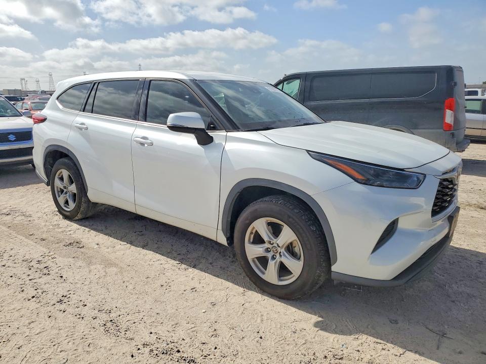 Photo 4 from auction – 2022 TOYOTA HIGHLANDER with VIN 5TDCZRAH7NS099643