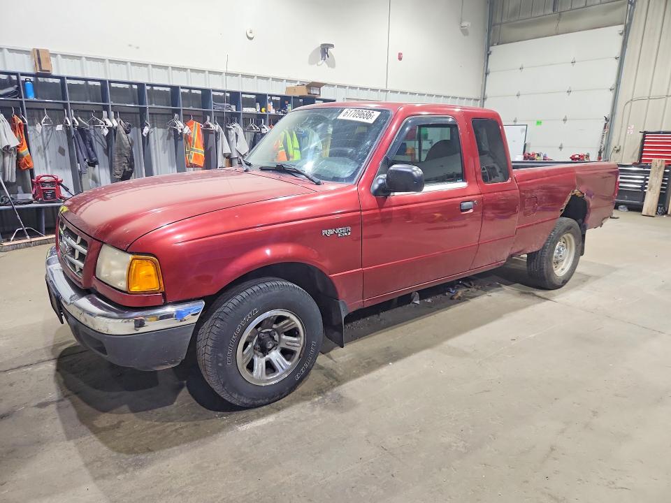 FORD RANGER 2001 with VIN 1FTYR14V01TA96443 - Photo from auction