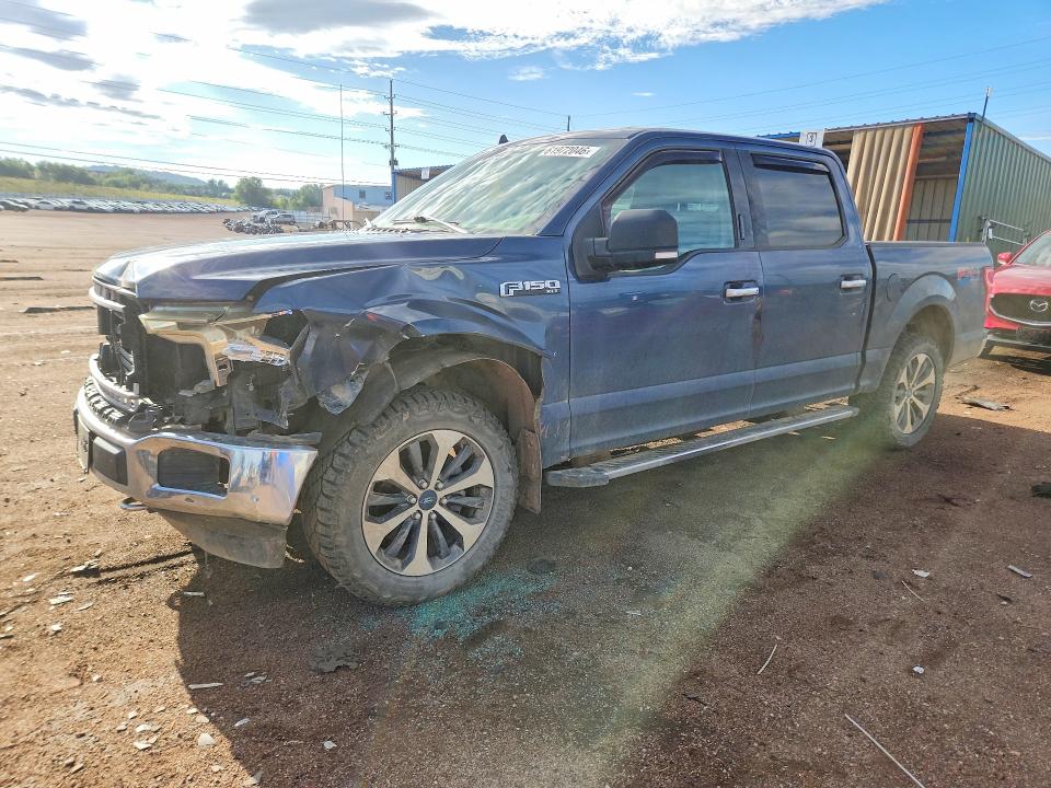 FORD F150 2018 with VIN 1FTEW1EPXJFB36571 - Photo from auction