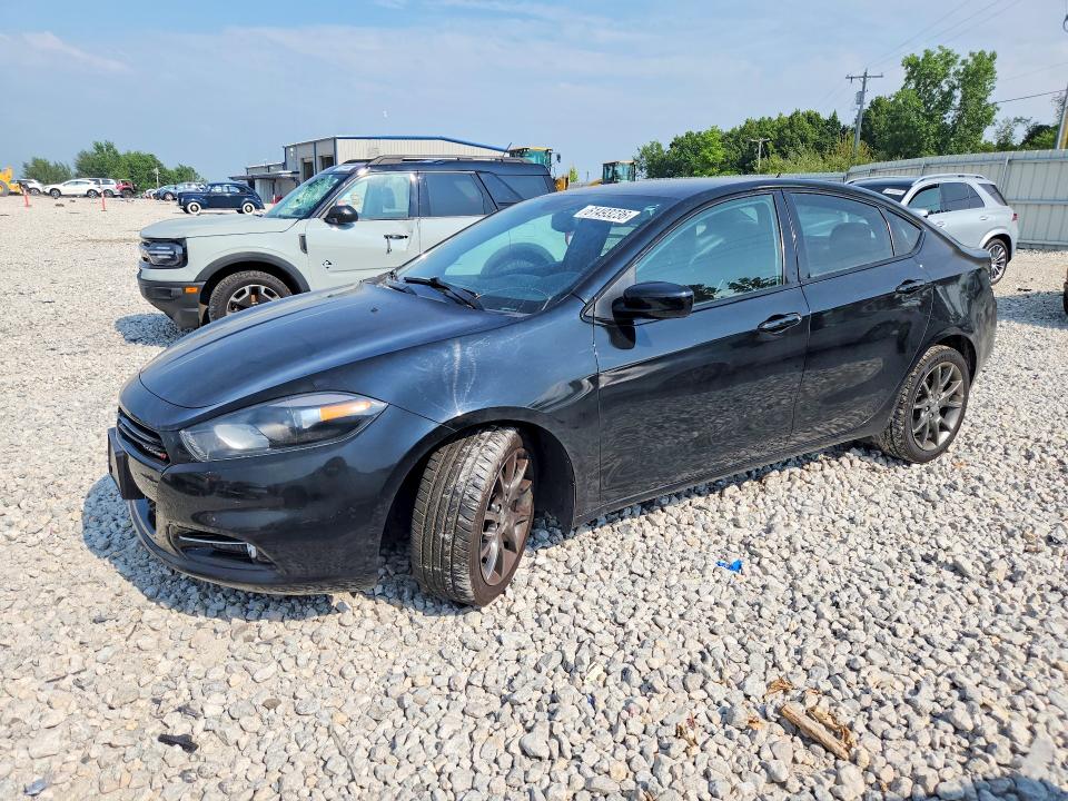 DODGE DART 2014 with VIN 1C3CDFBB8ED708570 - Photo from auction