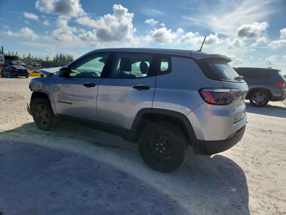 Photo 2 from auction – 2021 JEEP COMPASS with VIN 3C4NJDAB1MT554358