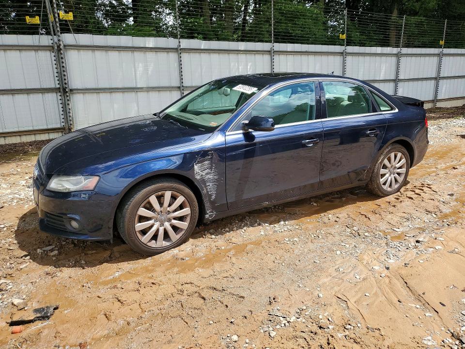 AUDI A4 2011 with VIN WAUEFAFL1BN022796 - Photo from auction